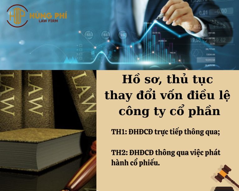 Hồ sơ, thủ tục thay đổi vốn điều lệ công ty cổ phần
