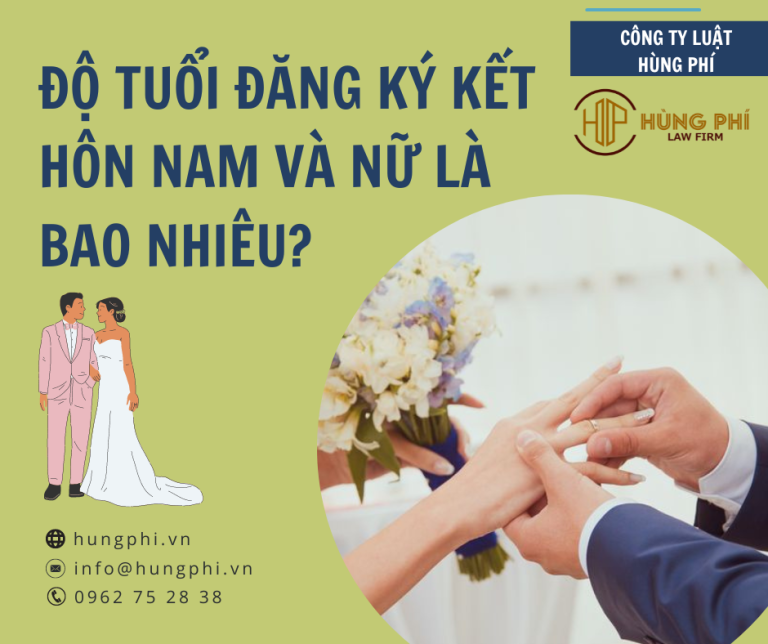 độ tuổi đăng ký kết hôn nam và nữ là bao nhiêu