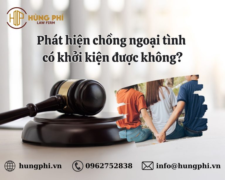Phát hiện chồng ngoại tình có khởi kiện được không
