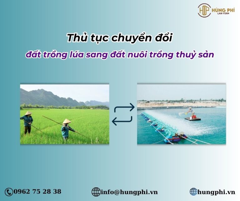 chuyển đổi đất trồng lúa sang đất nuôi trồng thuỷ sản