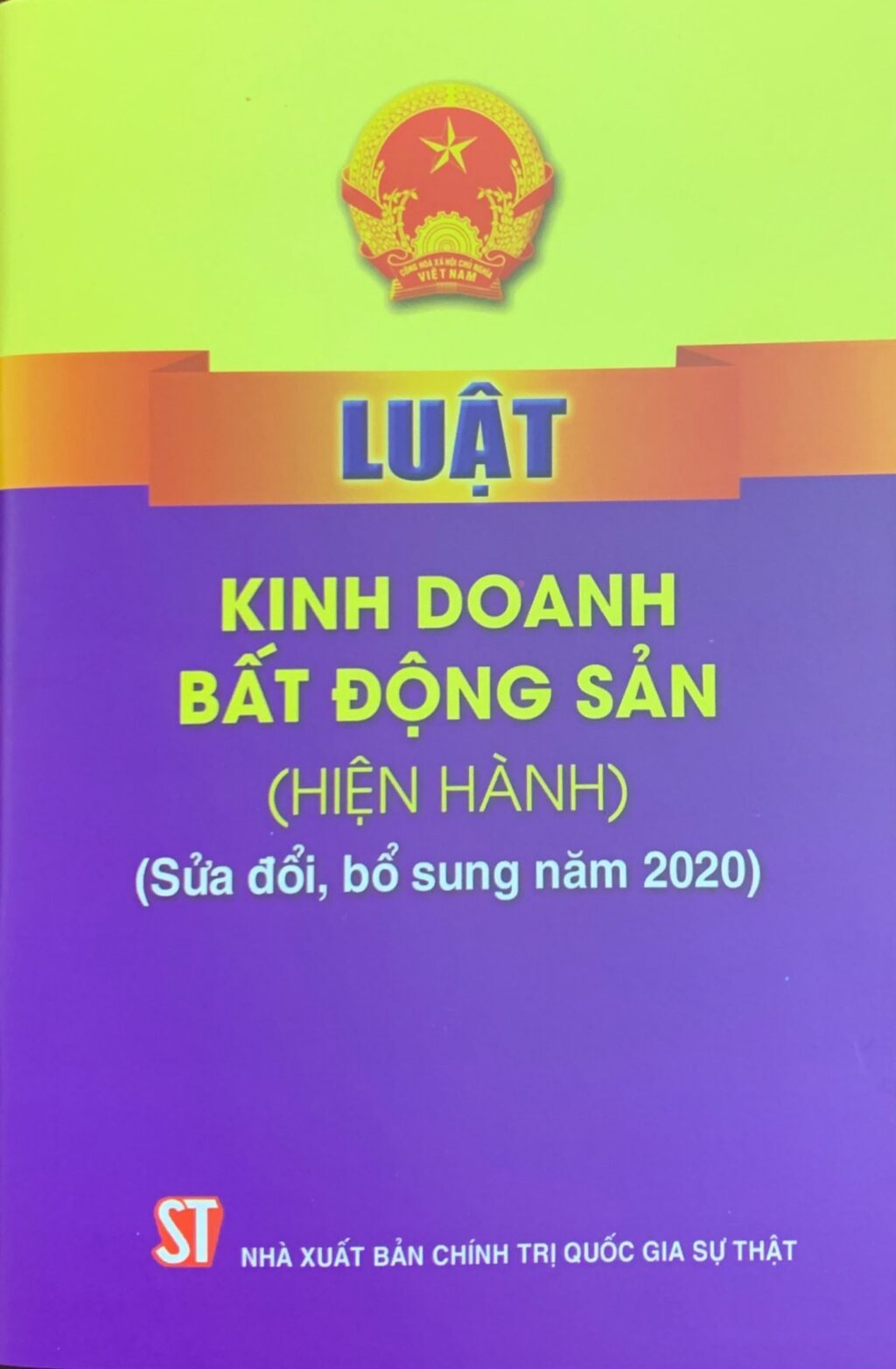 luật kinh doanh bất động sản