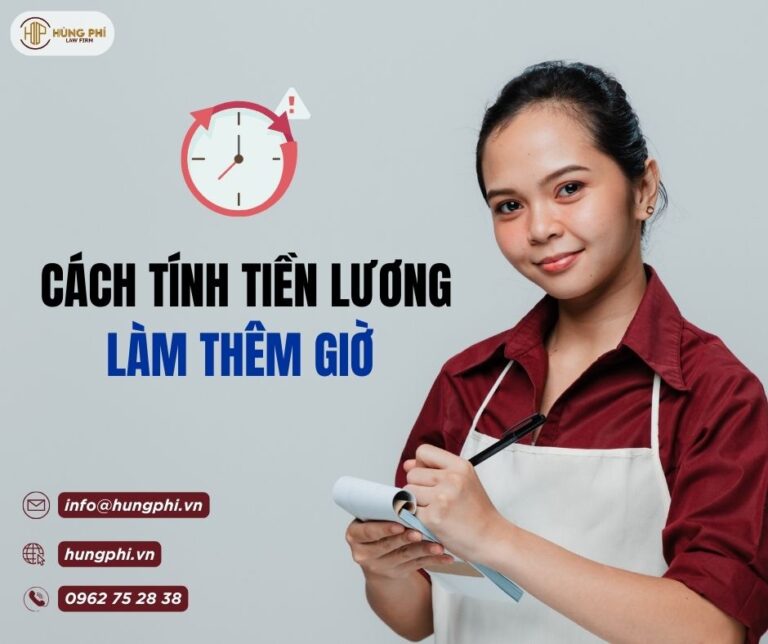 Cách tính tiền lương làm thêm giờ