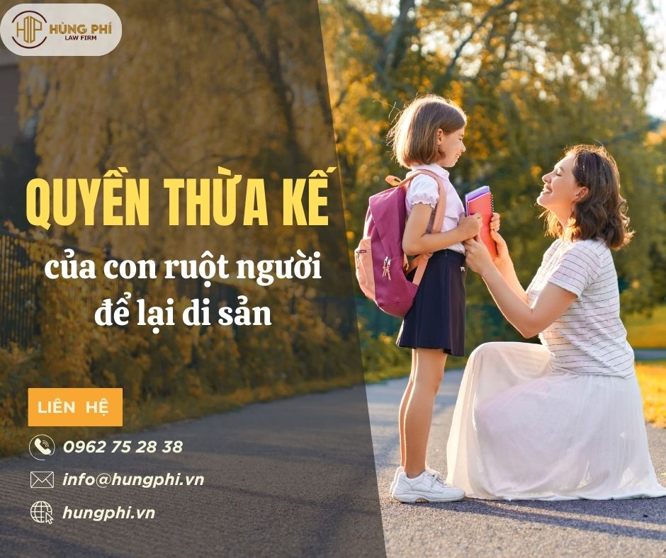 quyền thừa kế của con ruột