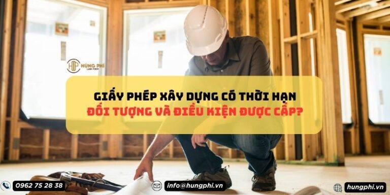 Giấy phép xây dựng có thời hạn