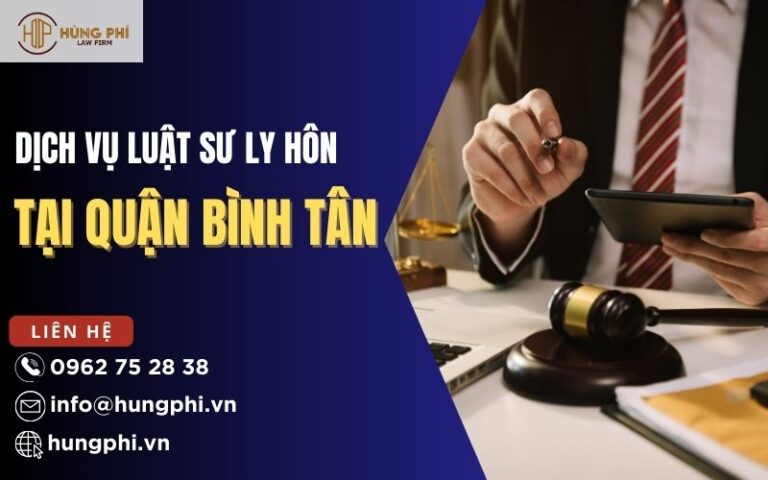 dịch vụ luật sư ly hôn tại quận bình tân