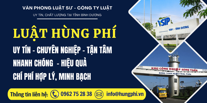 Văn phòng luật sư tại Bình Dương, Công ty luật uy tín tại Bình Dương