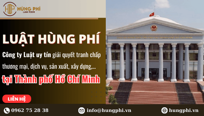 công ty luật chuyên giải quyết tranh chấp thương mại tại tp hồ chí minh