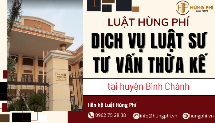 tư vấn thừa kế tại huyện bình chánh