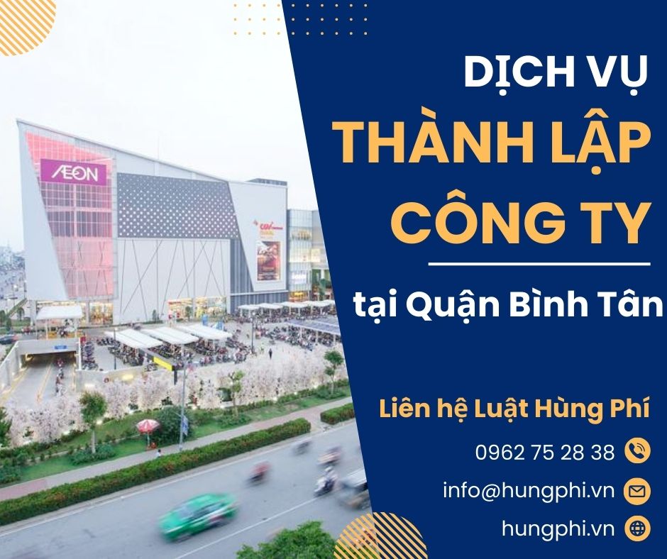 dịch vụ thành lập công ty tại quận bình tân