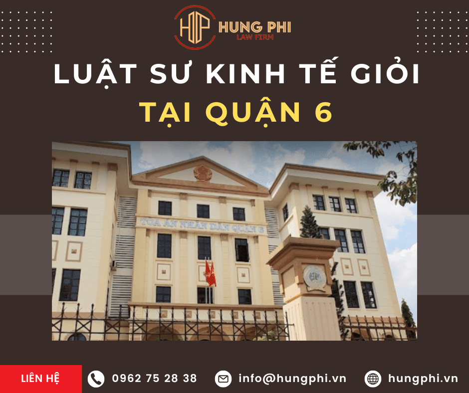 luật sư chuyên về kinh tế giỏi tại quận 6