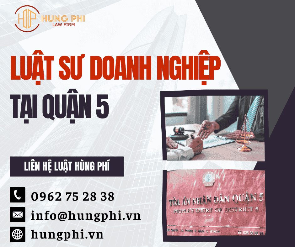 Luật sư doanh nghiệp tại Quận 5, TPHCM