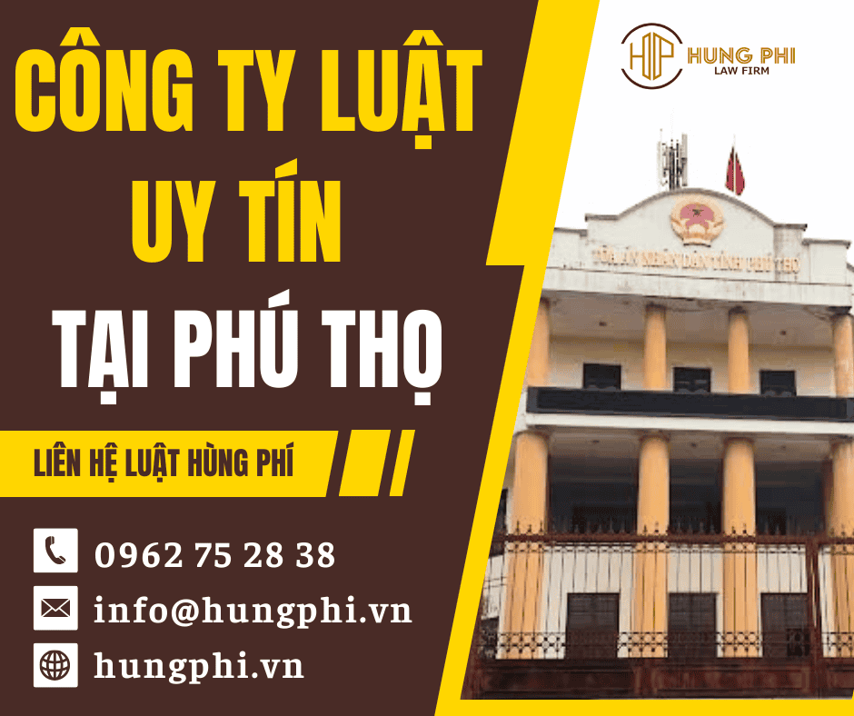Văn phòng luật sư uy tín tại Phú Thọ