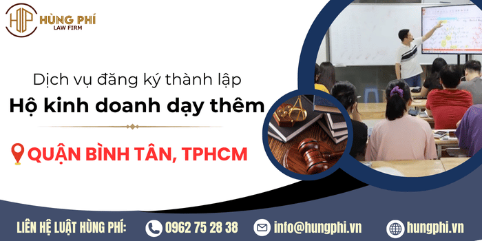 đăng ký kinh doanh dạy thêm tại quận bình tân