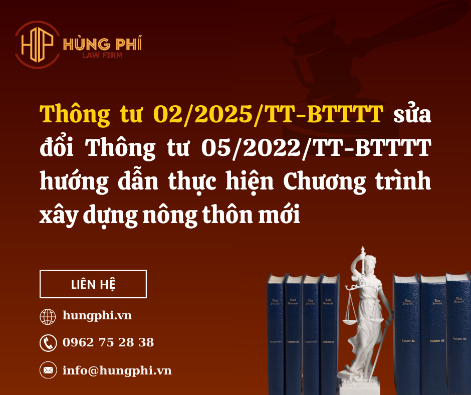 Thông tư 02/2025/TT-BTTTT sửa đổi Thông tư 05/2022/TT-BTTTT hướng dẫn thực hiện Chương trình xây dựng nông thôn mới