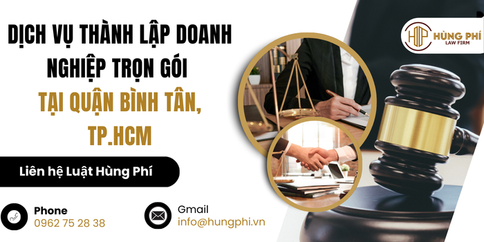Dịch vụ thành lập doanh nghiệp uy tín tại Quận Bình Tân, TP.HCM