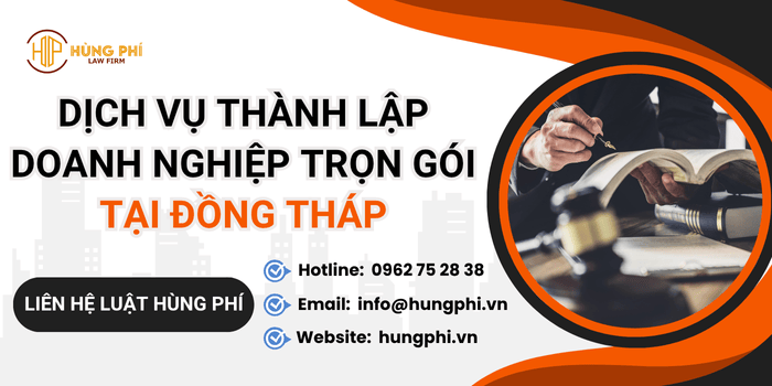 Dịch vụ thành lập doanh nghiệp uy tín tại Đồng Tháp