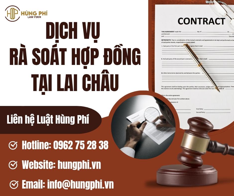 Dịch vụ rà soát Hợp đồng tại Lai Châu
