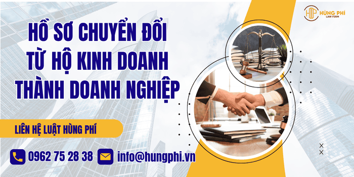 Hồ sơ chuyển đổi từ hộ kinh doanh thành doanh nghiệp