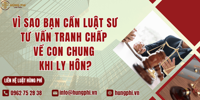 Vì sao bạn cần luật sư tư vấn tranh chấp về con chung khi ly hôn