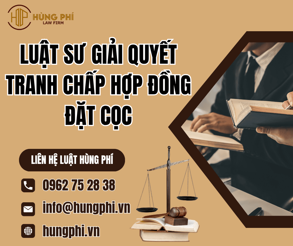 Luật sư giải quyết tranh chấp hợp đồng đặt cọc
