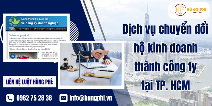 Dịch vụ chuyển đổi hộ kinh doanh thành công ty tại TPHCM