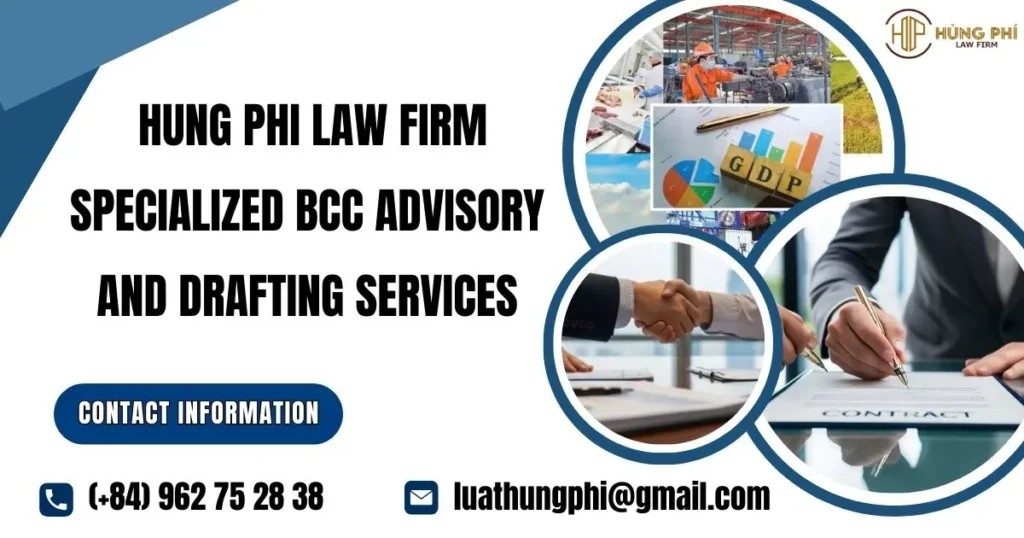 Hung Phi Law Firm Specialized BCC advisory and drafting services