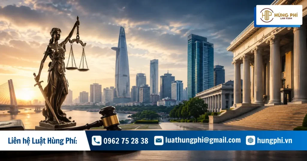Công ty Luật Hùng Phí chuyên tư vấn và đại diện khởi kiện tại Tòa án ở TP. Hồ Chí Minh