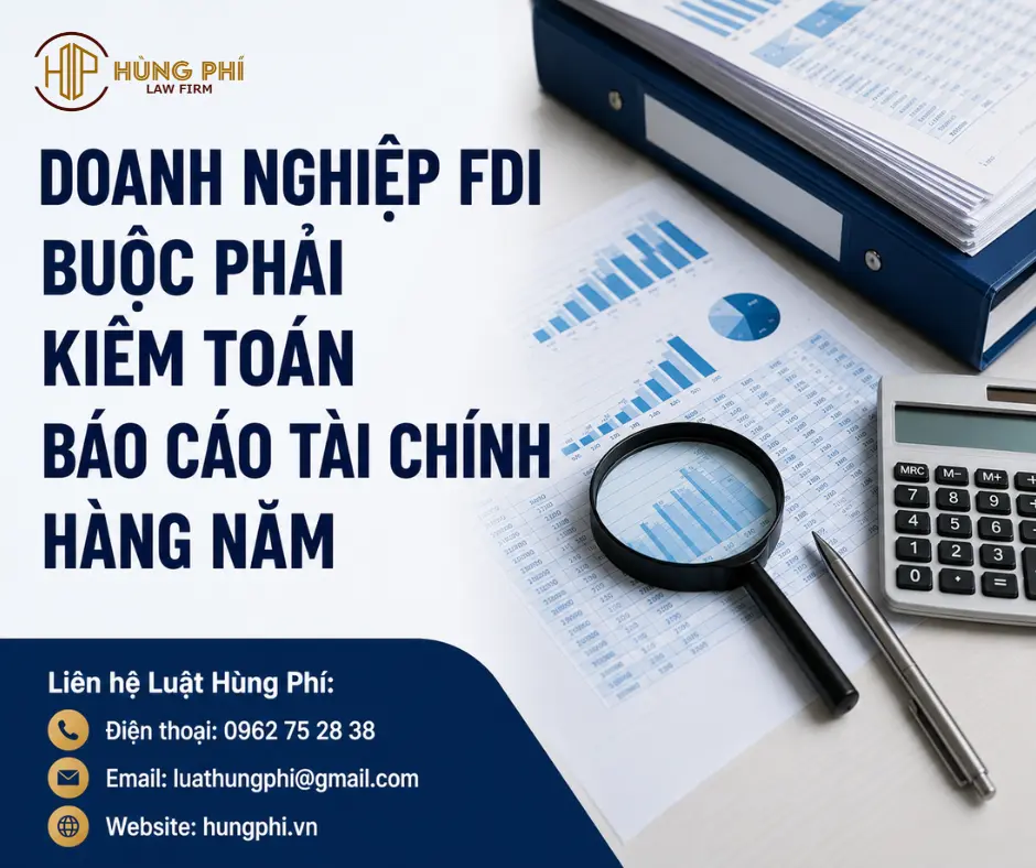 DOANH NGHIỆP FDI BUỘC PHẢI KIỂM TOÁN BÁO CÁO TÀI CHÍNH HÀNG NĂM