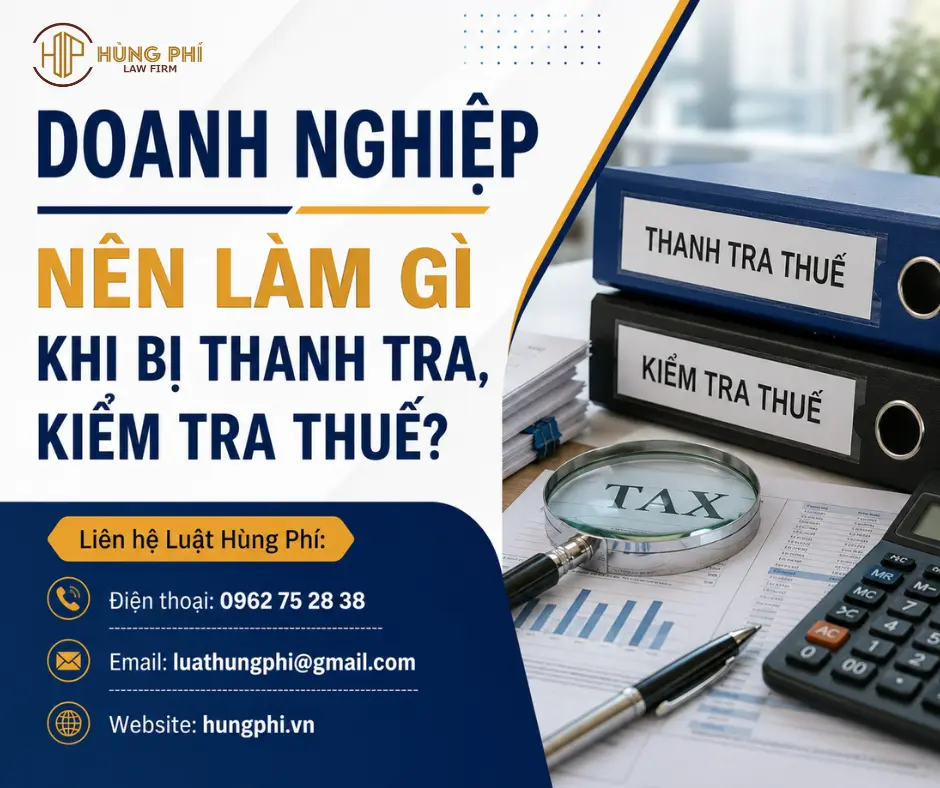 DOANH NGHIỆP NÊN LÀM GÌ KHI BỊ THANH TRA, KIỂM TRA THUẾ?