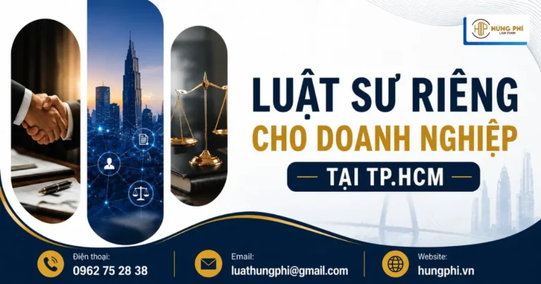 Dịch vụ Luật sư riêng cho doanh nghiệp tại HCM