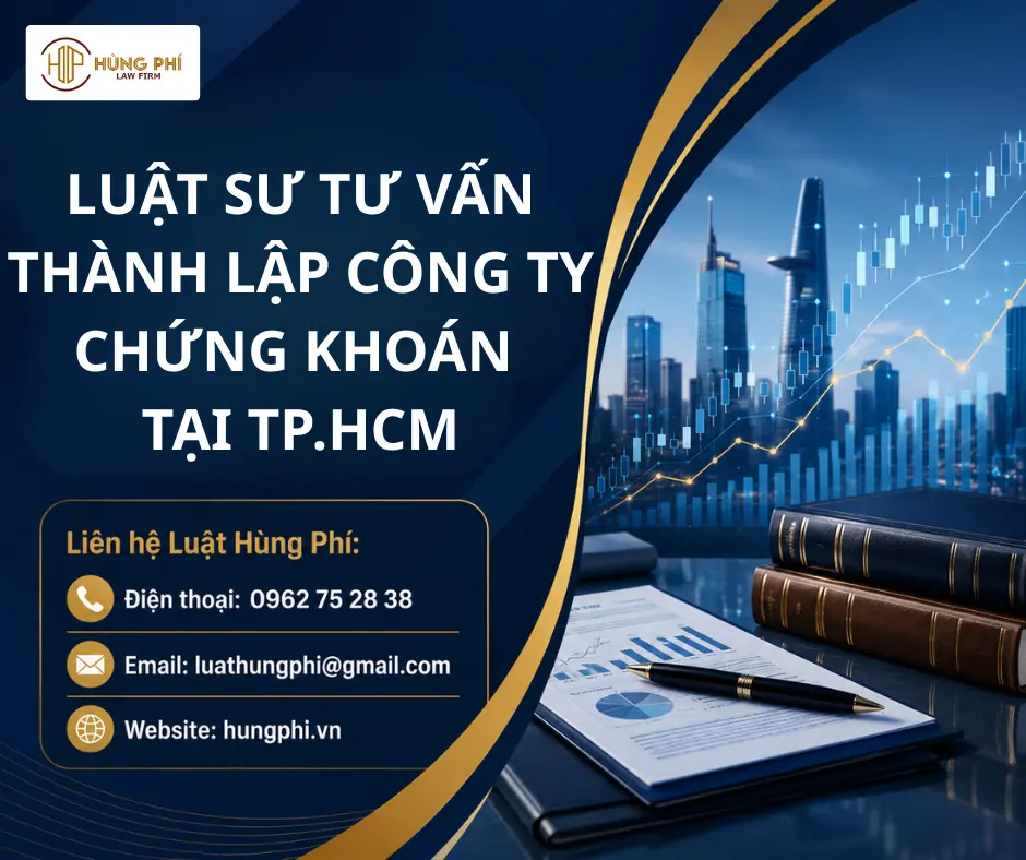 LUẬT SƯ TƯ VẤN THÀNH LẬP CÔNG TY CHỨNG KHOÁN TẠI TP.HCM