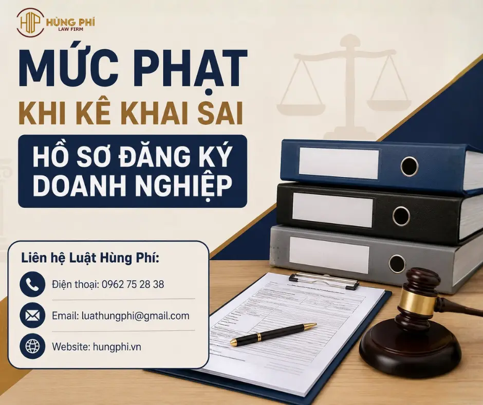 MỨC PHẠT KHI KÊ KHAI SAI HỒ SƠ ĐĂNG KÝ DOANH NGHIỆP