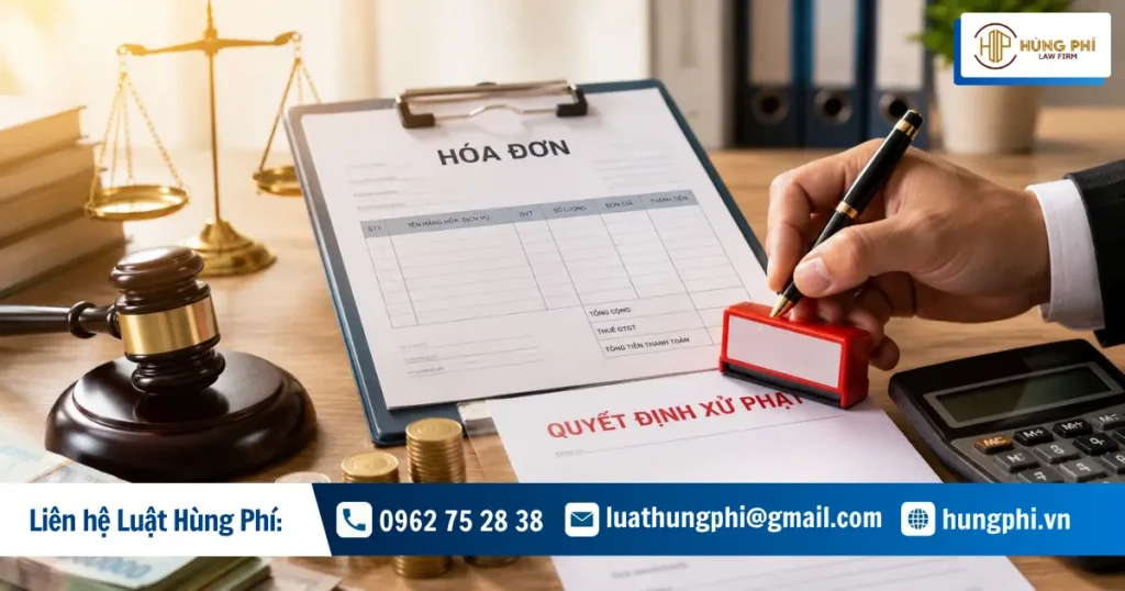 Mức phạt tiền khi doanh nghiệp không xuất hóa đơn bán hàng?
