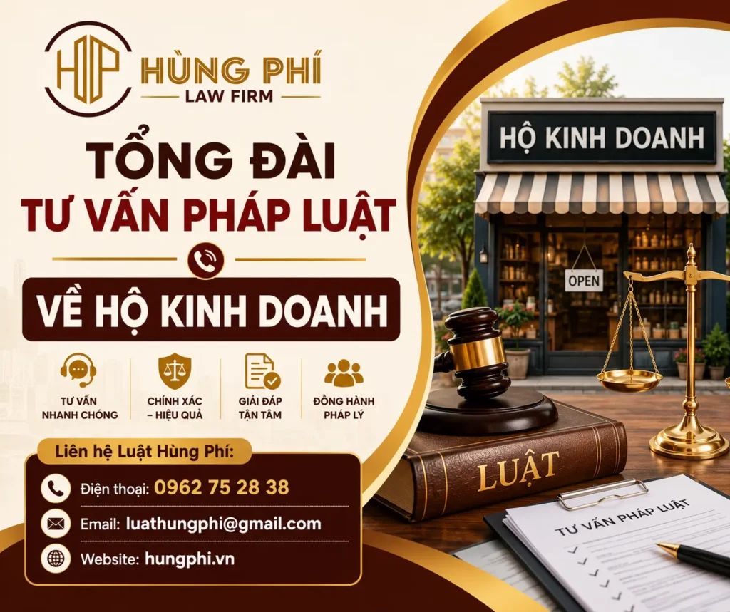 TỔNG ĐÀI TƯ VẤN PHÁP LUẬT VỀ HỘ KINH DOANH – 0962 75 28 38