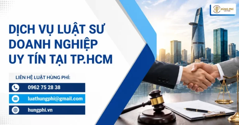 Dịch vụ Luật sư doanh nghiệp tại TPHCM