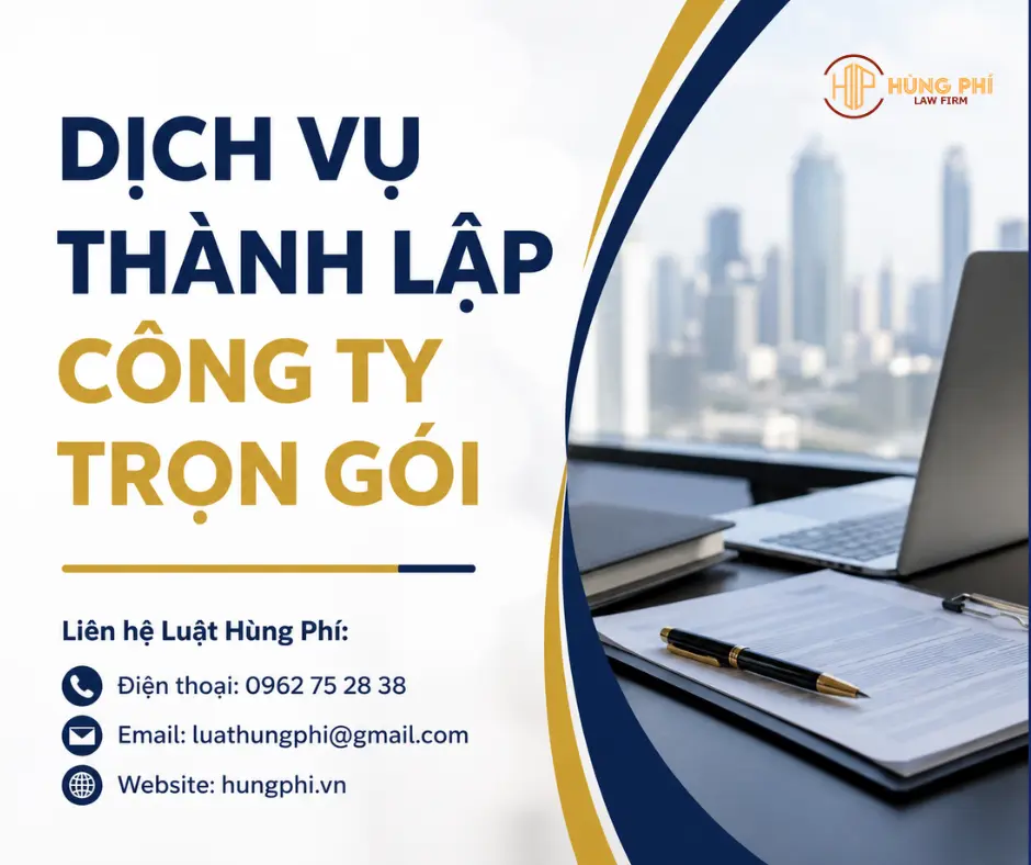 Dịch vụ thành lập doanh nghiệp trọn gói