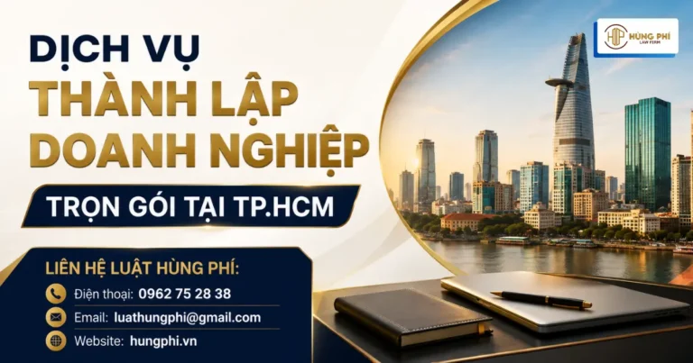 Dịch vụ thành lập doanh nghiệp trọn gói tại HCM