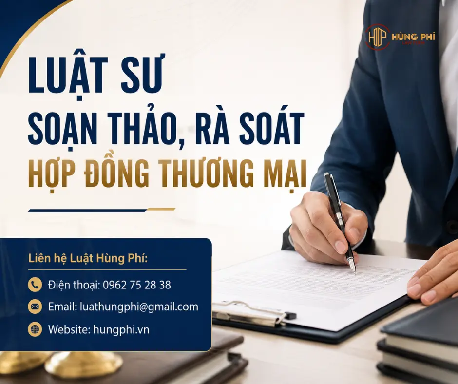 Luật sư soạn thảo, rà soát hợp đồng thương mại