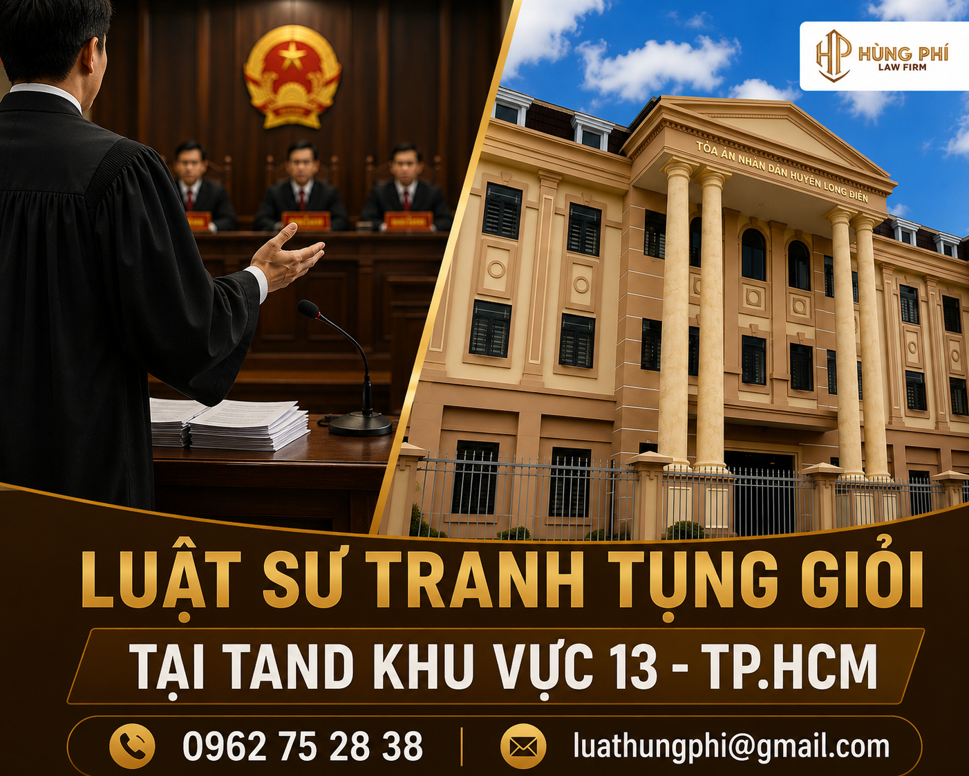luật sư tranh tụng giỏi tại tòa án khu vực 13 TPHCM
