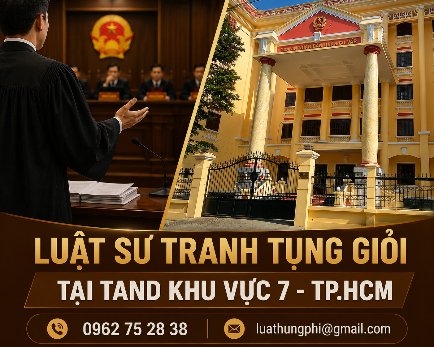 luật sư tranh tụng giỏi tại tòa án khu vực 7 TPHCM
